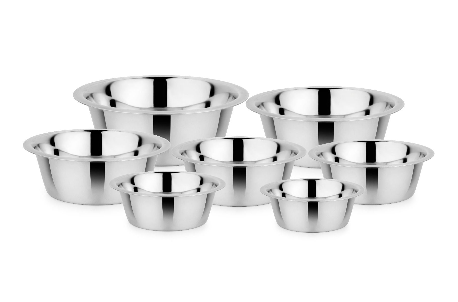 Stainless stainless standard pet feeding bowl