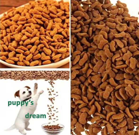 Customized kind of dry dog food.